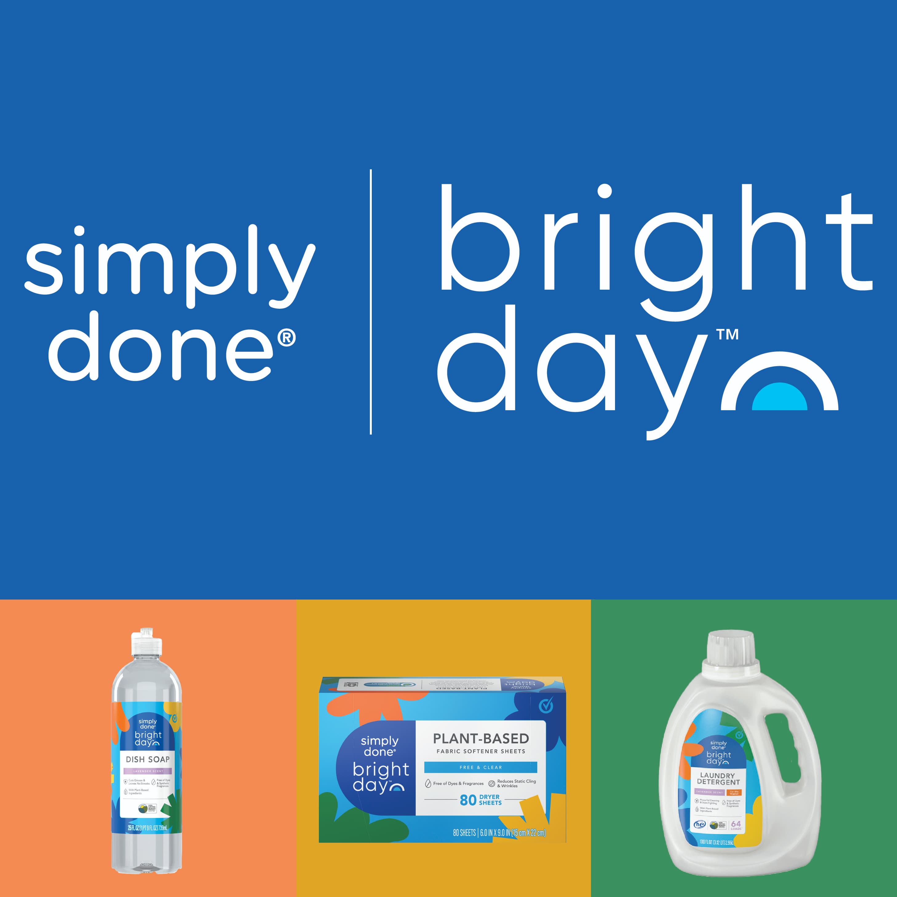 Simply Done Bright Day Products